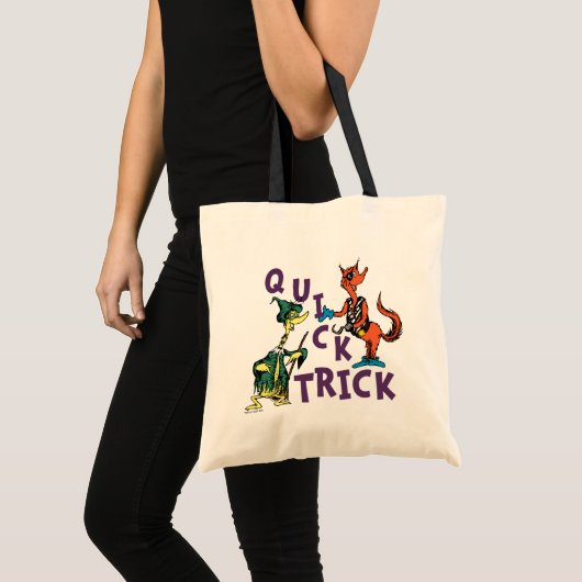 Dr. Seuss | Quick Trick Halloween Graphic Tote Bag (Voorkant (product))