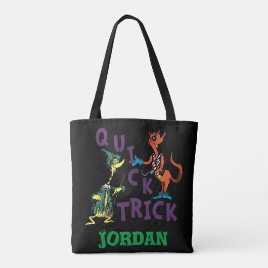 Dr. Seuss | Quick Trick Halloween Graphic Tote Bag (Achterkant)