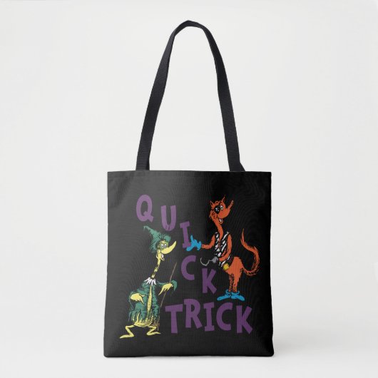 Dr. Seuss | Quick Trick Halloween Graphic Tote Bag (Voorkant)
