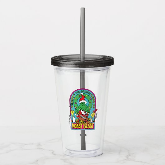 Dr. Seuss | Roast Beast Grafiek Acryl Drinkbeker (Voorkant)