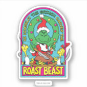 Dr. Seuss | Roast Beast Grafiek Sticker (Voorkant)