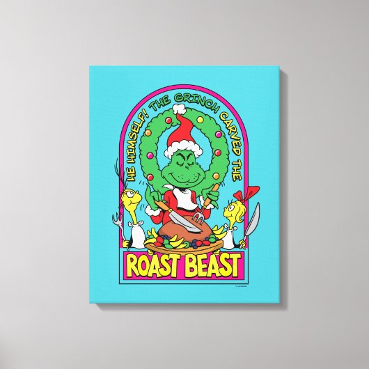 Dr. Seuss | Roast Beast Grafisch Canvas Afdruk (Voorkant)