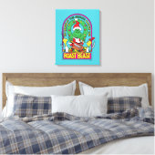 Dr. Seuss | Roast Beast Grafisch Canvas Afdruk (Insitu (Slaapkamer))