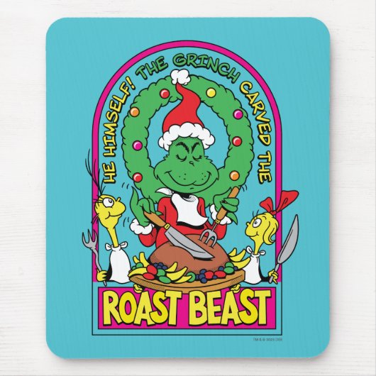 Dr. Seuss | Roast Beast Grafisch Muismat (Voorkant)