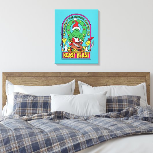 Dr. Seuss | Roast Beast Graphic Canvas Afdruk (Insitu (Slaapkamer))