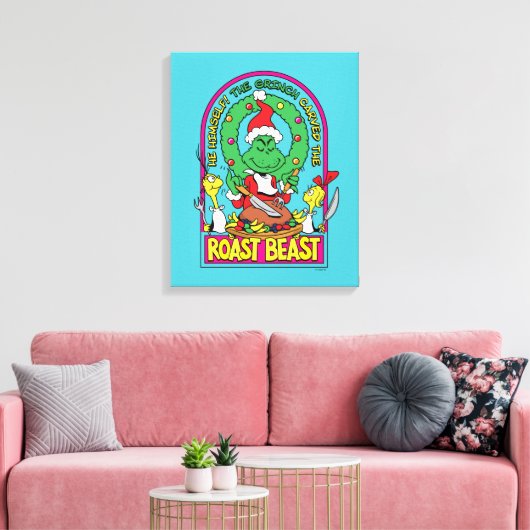 Dr. Seuss | Roast Beast Graphic Canvas Afdruk (Insitu (Woonkamer))