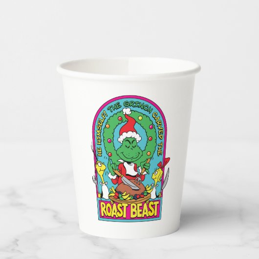 Dr. Seuss | Roast Beast Graphic Papieren Bekers (Links)