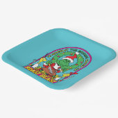 Dr. Seuss | Roast Beast Graphic Papieren Bordje (Gebogen)