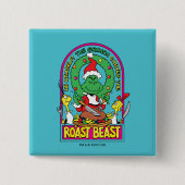 Dr. Seuss | Roast Beast Graphic Vierkante Button 5,1 Cm (Voorkant)