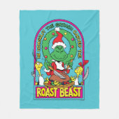 Dr. Seuss | Roast Beest Grafisch Fleece Deken (Voorkant)