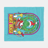 Dr. Seuss | Roast Beest Grafisch Fleece Deken (Voorkant (Horizontaal))