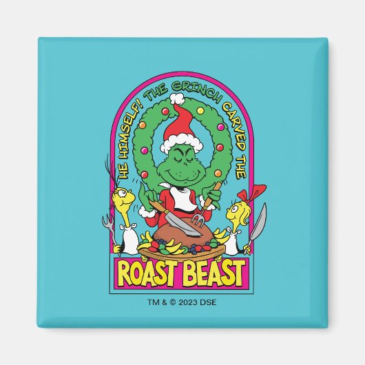 Dr. Seuss | Roast Beest Grafisch Magneet (Voorkant)