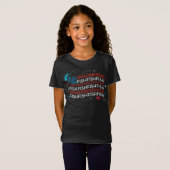 Dr. Seuss | Rode Vis Blauwe Vis US vlag Graphic T-shirt (Voorkant volledig)