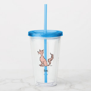 Dr. Seuss   Roze Vos Acryl Drinkbeker