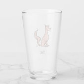 Dr. Seuss | Roze Vos Glas (Achterkant)