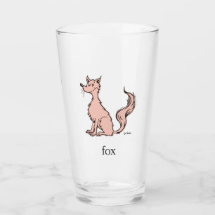 Dr. Seuss Roze Vos Glas