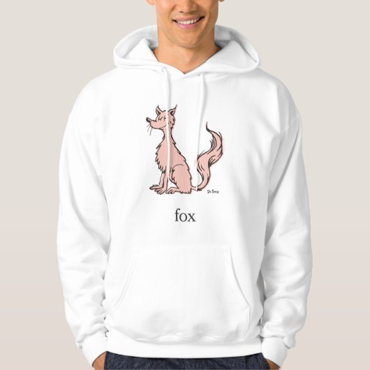Dr. Seuss | Roze Vos Hoodie (Voorkant)