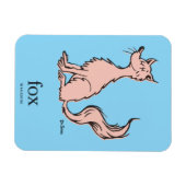 Dr. Seuss | Roze Vos Magneet (Horizontaal)
