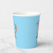 Dr. Seuss | Roze Vos Papieren Bekers (Links)