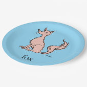 Dr. Seuss | Roze Vos Papieren Bordje (Gekanteld)