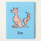 Dr. Seuss | Roze Vos Planner (Achterkant)