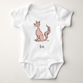 Dr. Seuss | Roze Vos Romper (Voorkant)