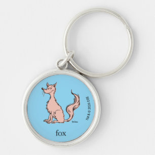 Dr. Seuss   Roze Vos Sleutelhanger