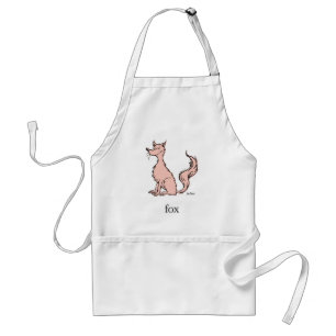 Dr. Seuss   Roze Vos Standaard Schort