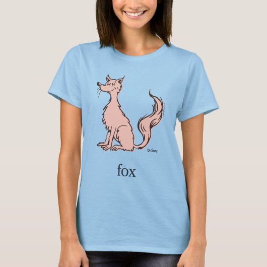 Dr. Seuss | Roze Vos T-shirt (Voorkant)