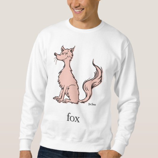 Dr. Seuss | Roze Vos Trui (Voorkant)