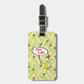 Dr. Seuss | Sam-I-Am Holding Sign Bagagelabel (Voorkant verticaal)