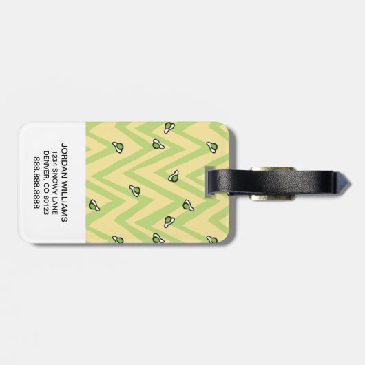 Dr. Seuss | Sam-I-Am Holding Sign Bagagelabel (Achterkant horizontaal)