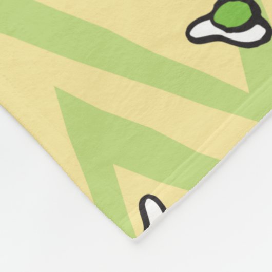 Dr. Seuss | Sam-I-Am Holding Sign Fleece Deken (Hoek)