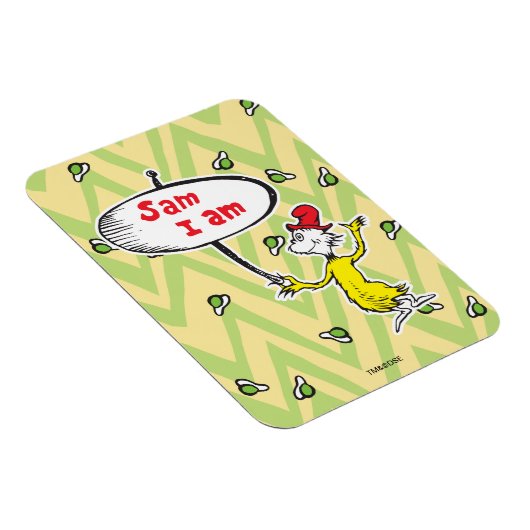 Dr. Seuss | Sam-I-Am Holding Sign Magneet (Rechterzijde)