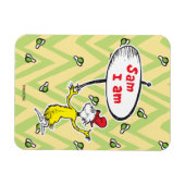 Dr. Seuss | Sam-I-Am Holding Sign Magneet (Horizontaal)