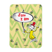 Dr. Seuss | Sam-I-Am Holding Sign Magneet (Verticaal)