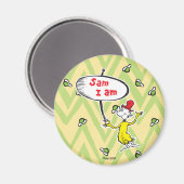Dr. Seuss | Sam-I-Am Holding Sign Magneet (Voorkant / Achterkant)