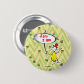Dr. Seuss | Sam-I-Am Holding Sign Ronde Button 5,7 Cm (Voorkant /achterkant)