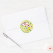 Dr. Seuss | Sam-I-Am Holding Sign Ronde Sticker (Envelop)