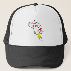 Dr. Seuss   Sam-I-Am Holding Sign Trucker Pet