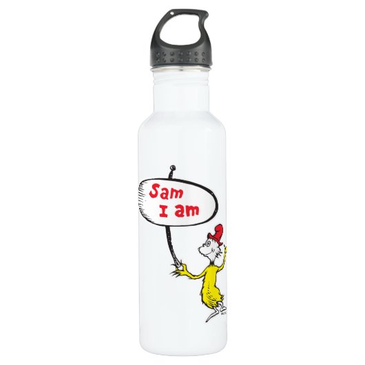 Dr. Seuss | Sam-I-Am Holding Sign Waterfles (Voorkant)