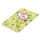 Dr. Seuss | Sam-I-Am met bord Magneet (Linkerzijde)