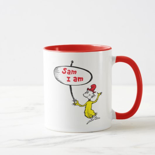 Dr. Seuss | Sam-I-Am met bord Mok (Rechts)