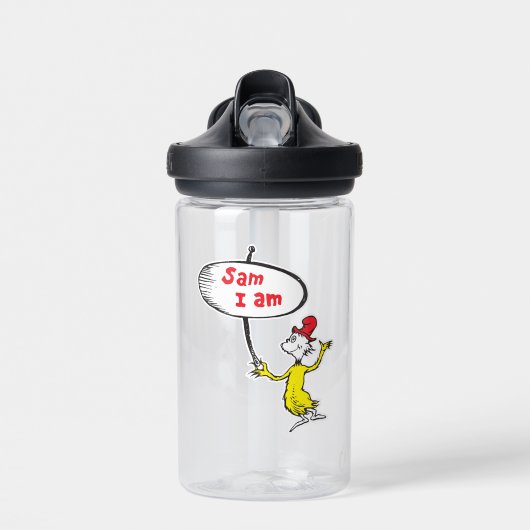 Dr. Seuss | Sam-I-Am met bord Waterfles (Voorkant)