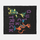 Dr. Seuss | Snel truc Halloween-afbeelding Fleece Deken (Voorkant (Horizontaal))