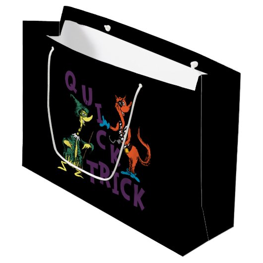 Dr. Seuss | Snel truc Halloween-afbeelding Groot Cadeauzakje (Voorkant Gekanteld)
