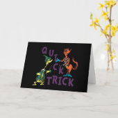 Dr. Seuss | Snel truc Halloween-afbeelding Kaart (Gele Bloem)