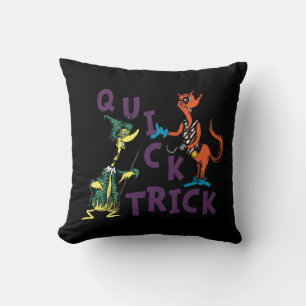 Dr. Seuss Snel truc Halloween-afbeelding Kussen