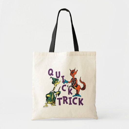 Dr. Seuss | Snel truc Halloween-afbeelding Tote Bag (Voorkant)