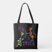 Dr. Seuss | Snel truc Halloween-afbeelding Tote Bag (Achterkant)